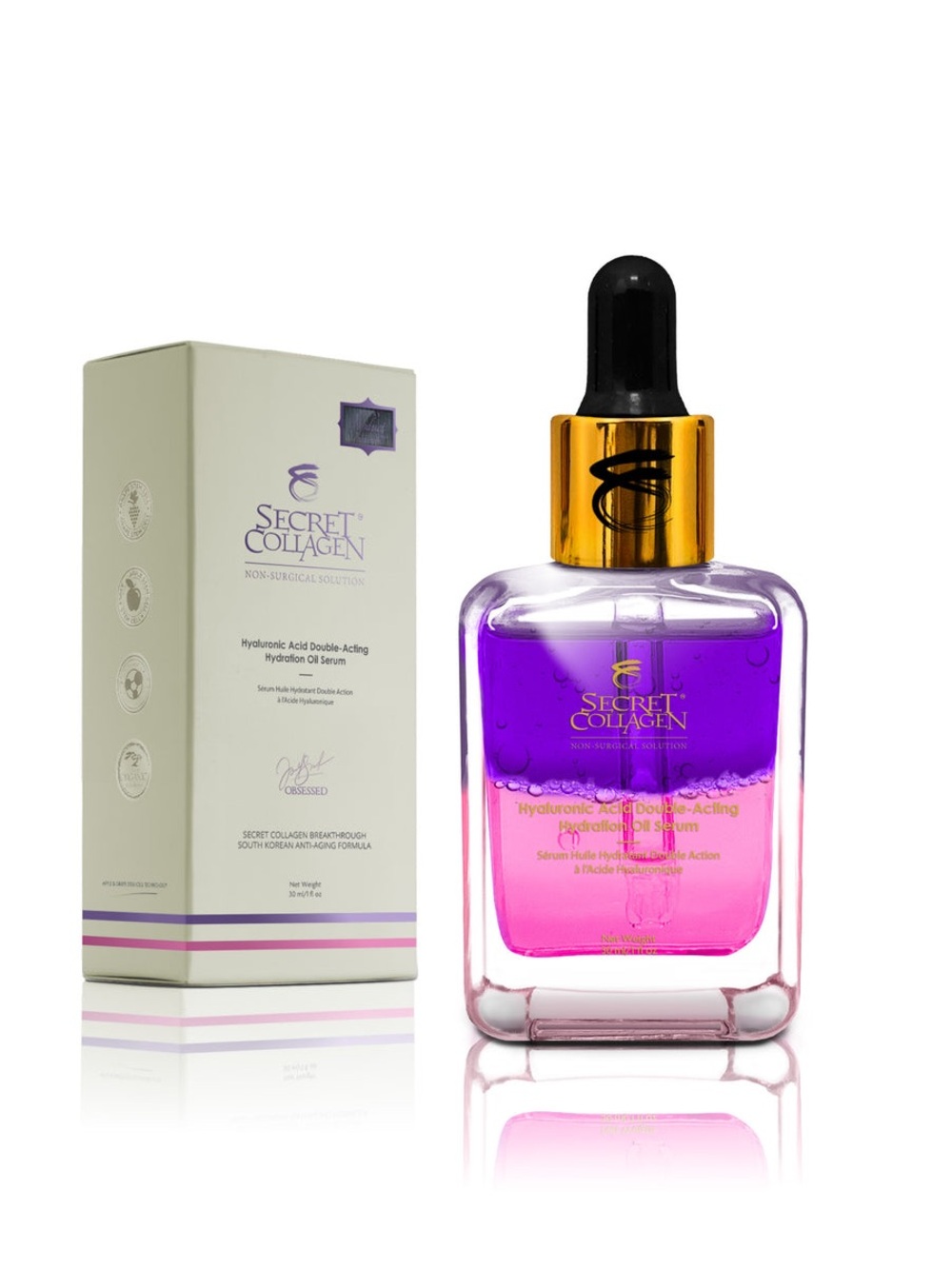 Secret Collagen Hyaluronic Acid Dual-Tone Serum - 30ml